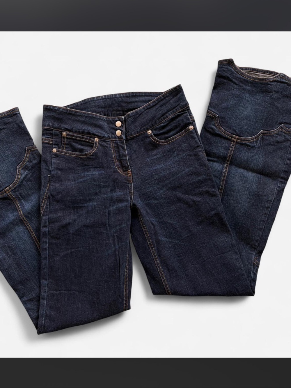 Ted Baker Dark Wash Boot Cut Jeans